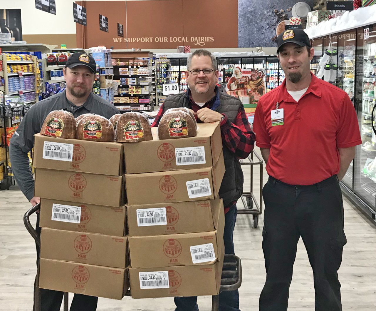 Downtown Food Pantry welcomes donated hams